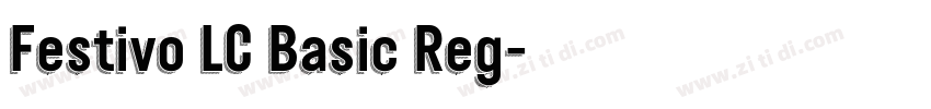 Festivo LC Basic Reg字体转换